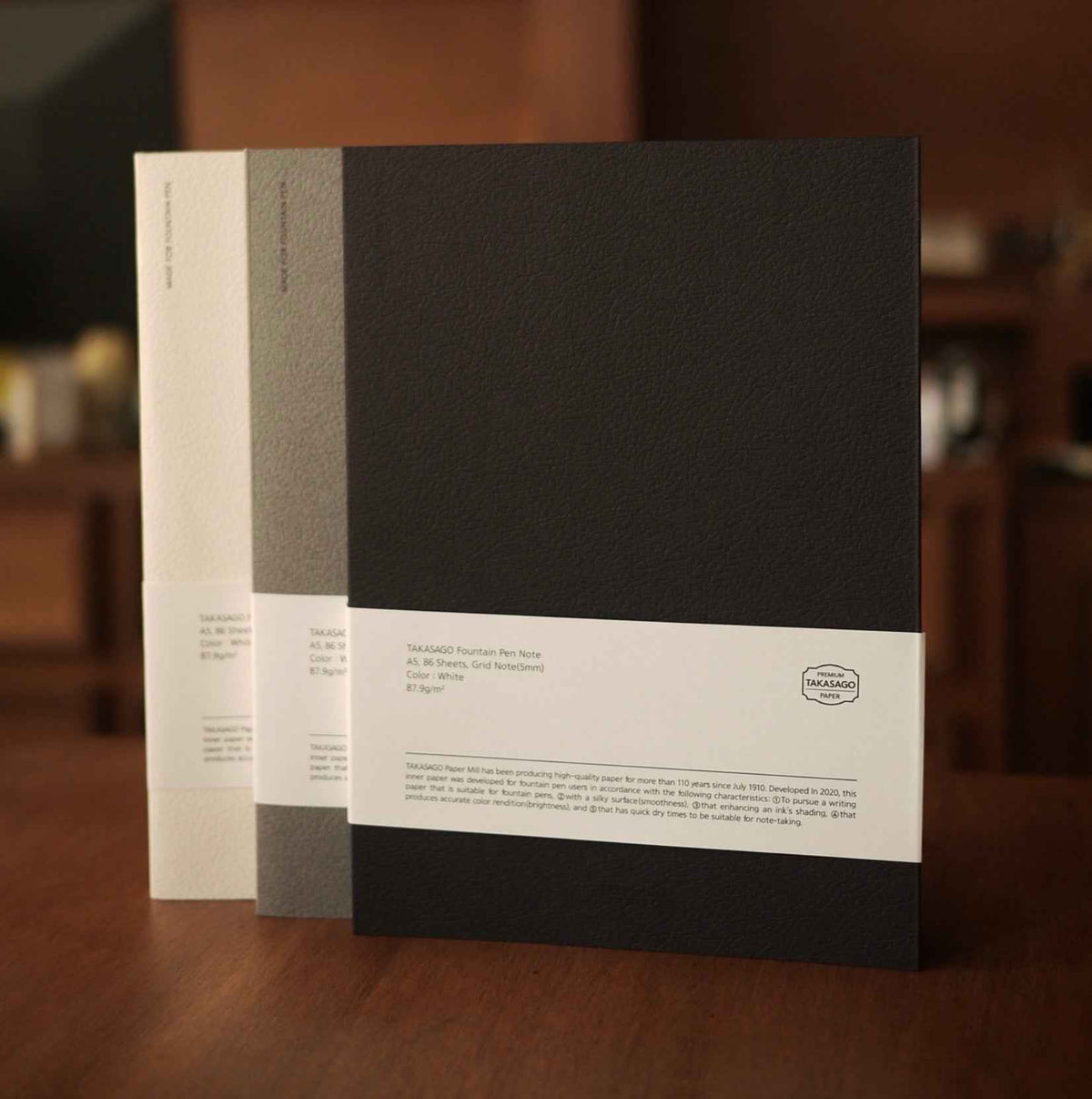 Takasago Fountain Pen Notebook (A5)