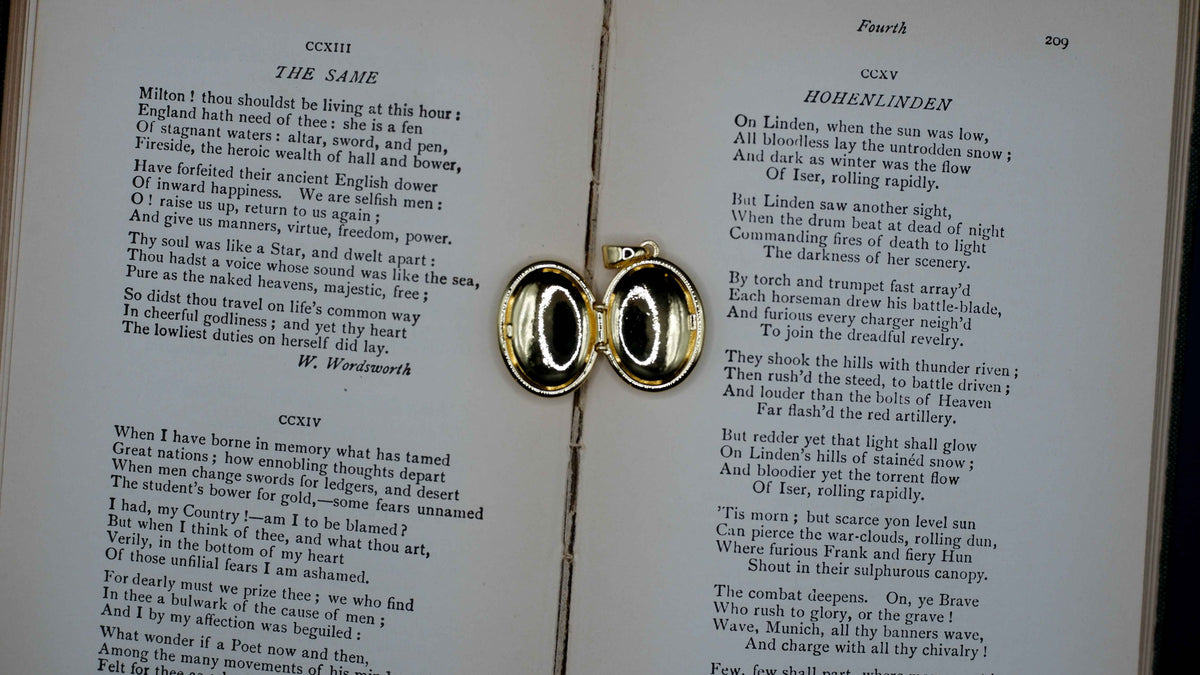 Gold-Filled Journal Lockets