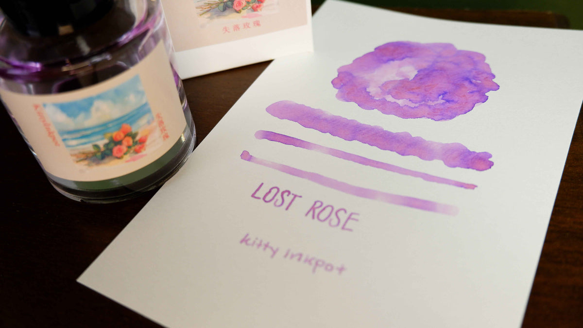 Lost Rose – Kitty Inkpot Fountain Pen Ink