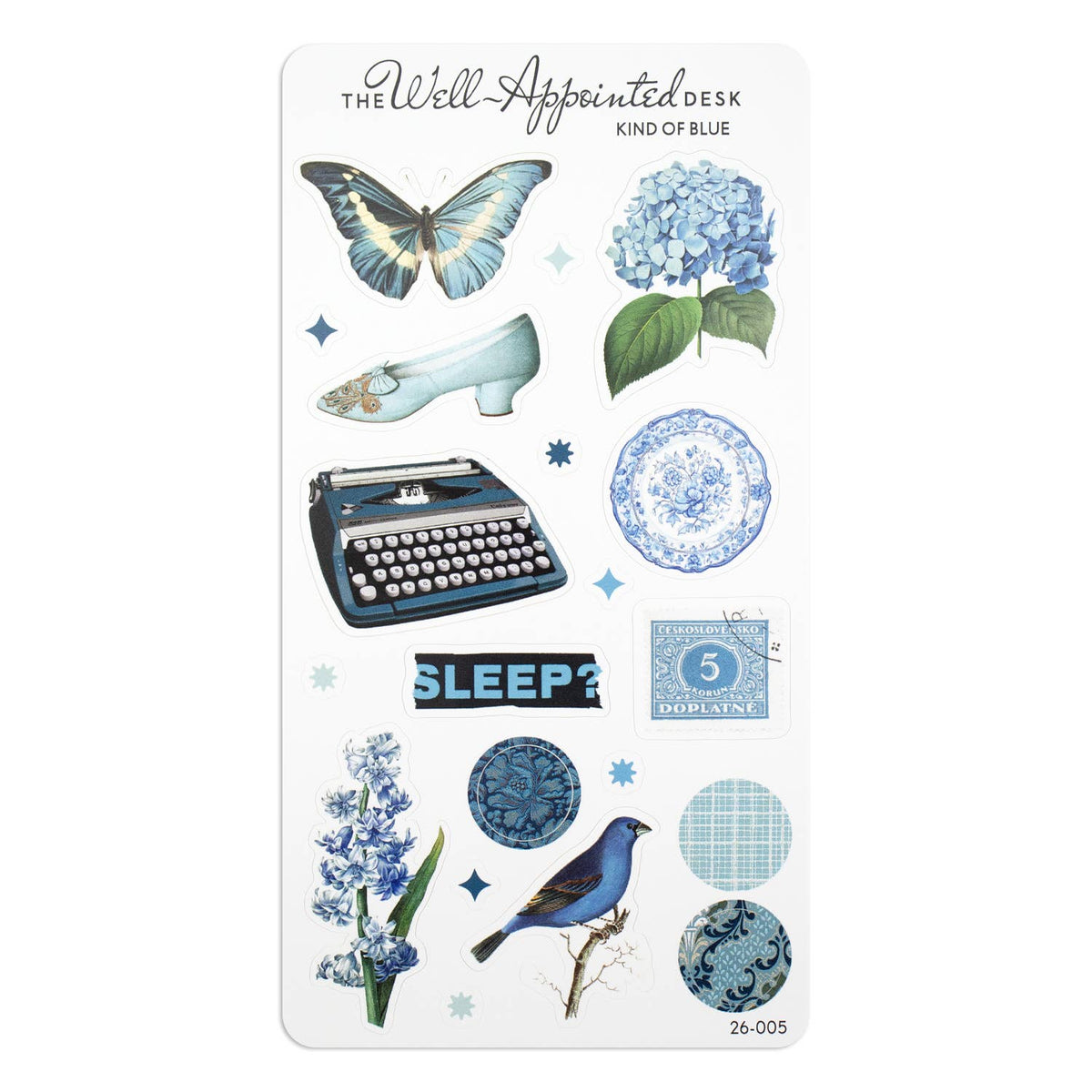 Kind of Blue Sticker Sheet