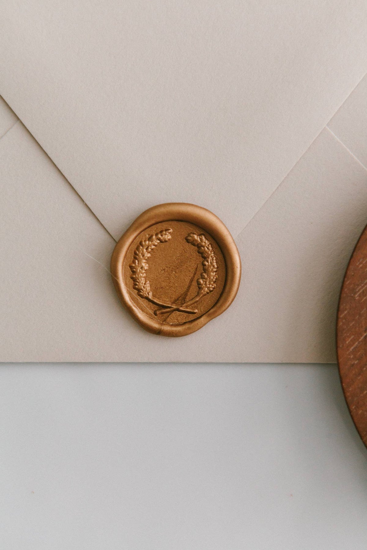 Laurel Crest Wax Seal