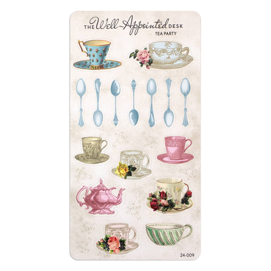Tea Party Sticker Sheet