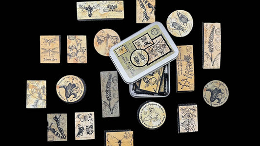 Specimen Sticker Tin Box