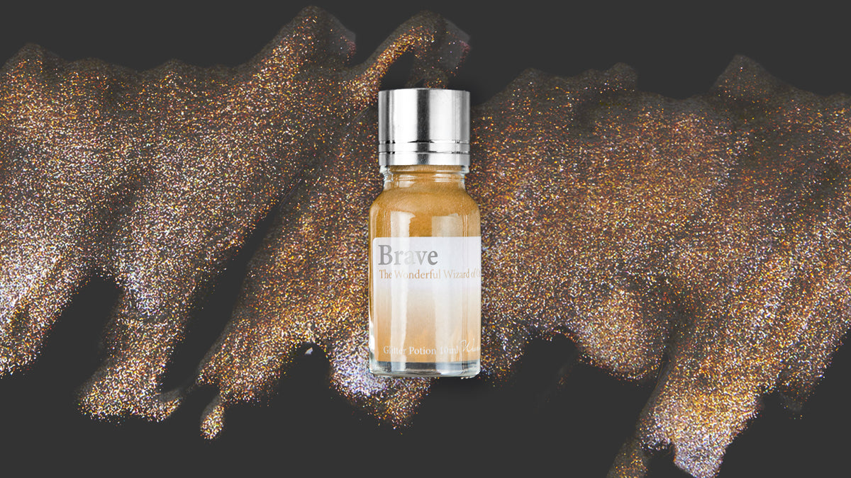 Brave Glitter Potion - Wearingeul Fountain Pen Ink