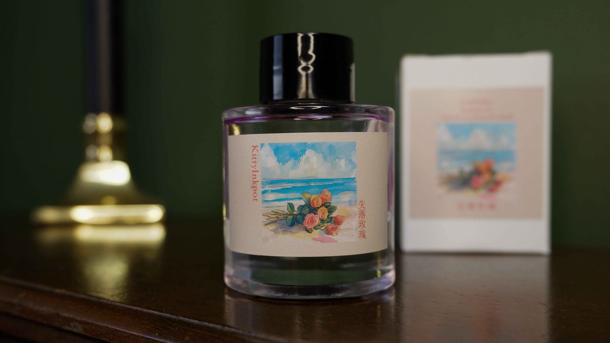 Lost Rose – Kitty Inkpot Fountain Pen Ink