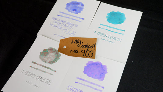 The Bottled Archive: Kitty Inkpot Collection No. 903