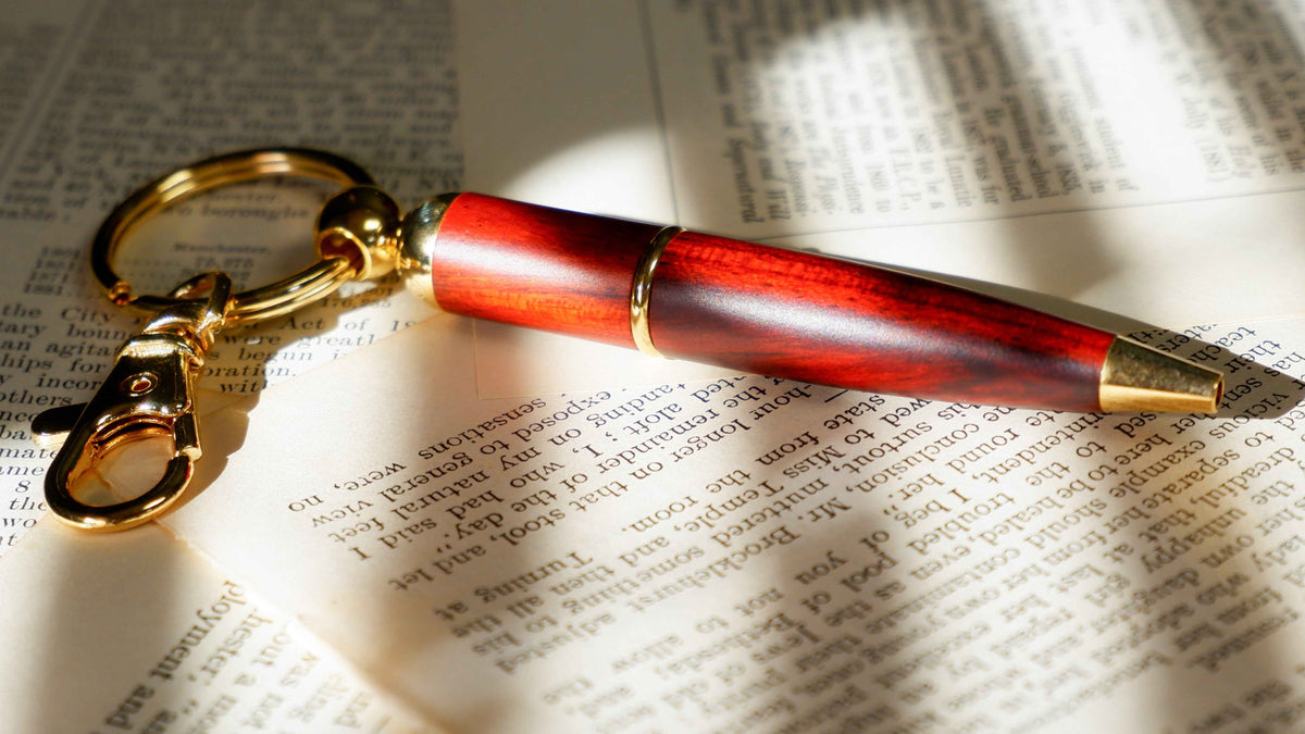 The Pocket Scribe – Miniature Keychain Pen