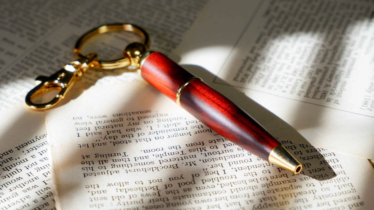 The Pocket Scribe – Miniature Keychain Pen