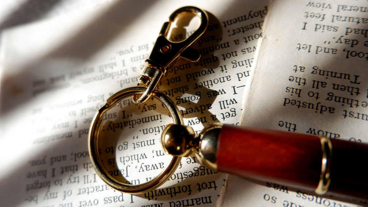 The Pocket Scribe – Miniature Keychain Pen
