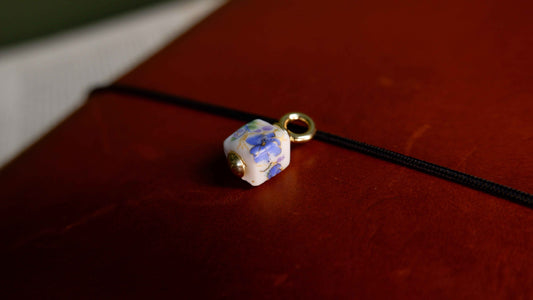 Pressed Posy Journal Charm