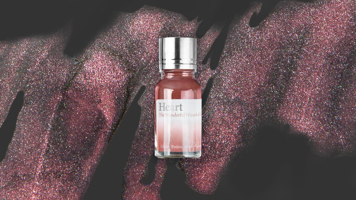 Heart Glitter Potion - Wearingeul Fountain Pen Ink