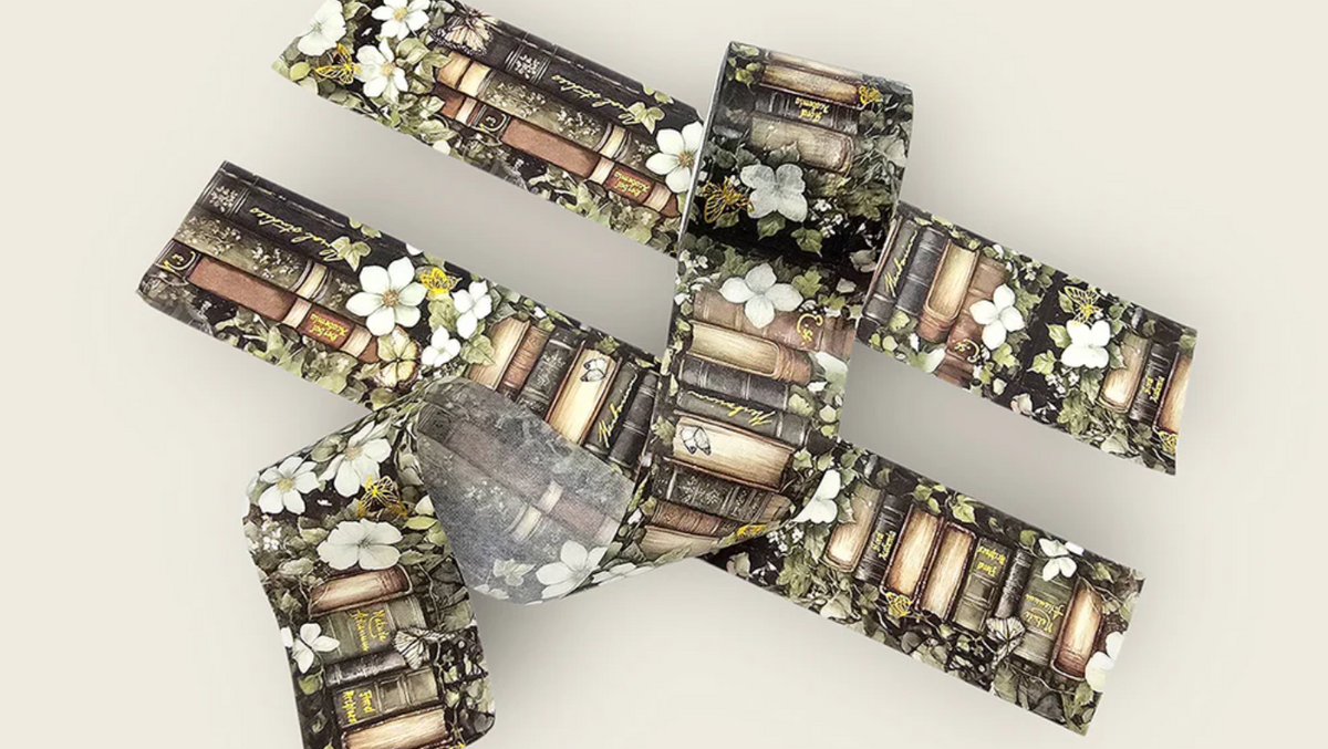 Summer Academia Foil Washi Tape