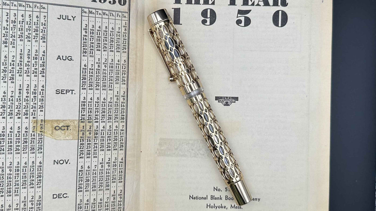 Jinhao Century 100 Gold Hollow Series Fountain Pen