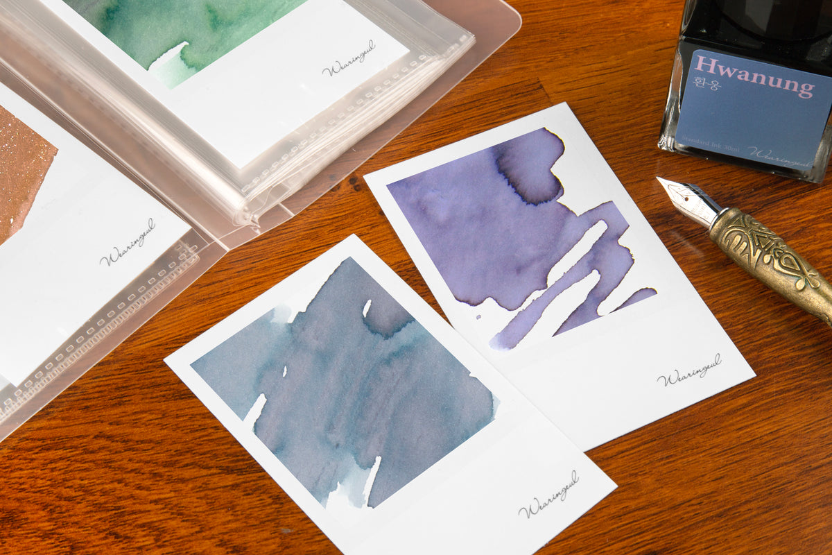 Instant Film - Ink Swatches