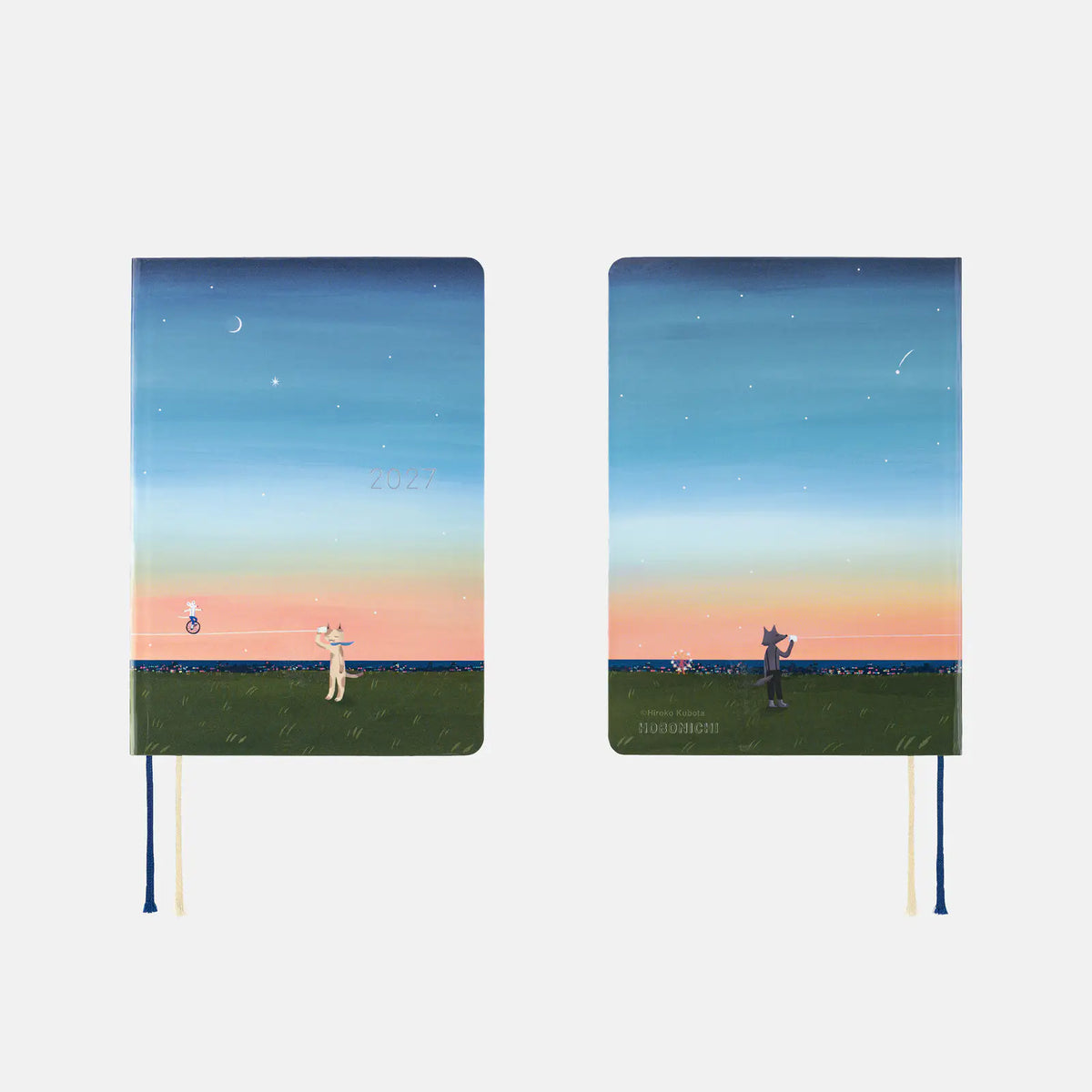 Hobonichi Techo A6 HON 2027 -  Hiroko Kubota: String Telephone Until the Moon is Full