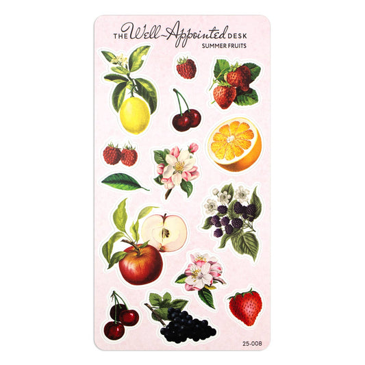 Summer Fruits Sticker Sheet