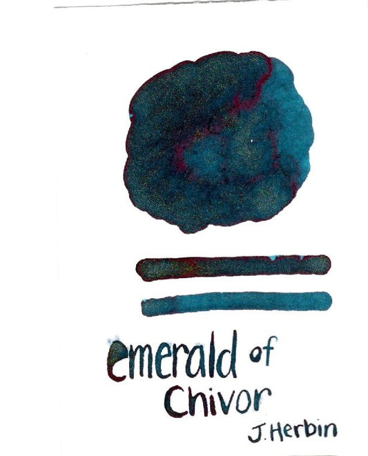 Emerald of Chivor - Jacques Herbin 1670 Anniversary Ink