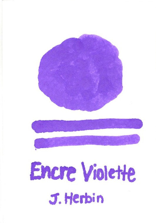 Encre Violette – Parfum Violette (Scented Ink) - Jacques Herbin