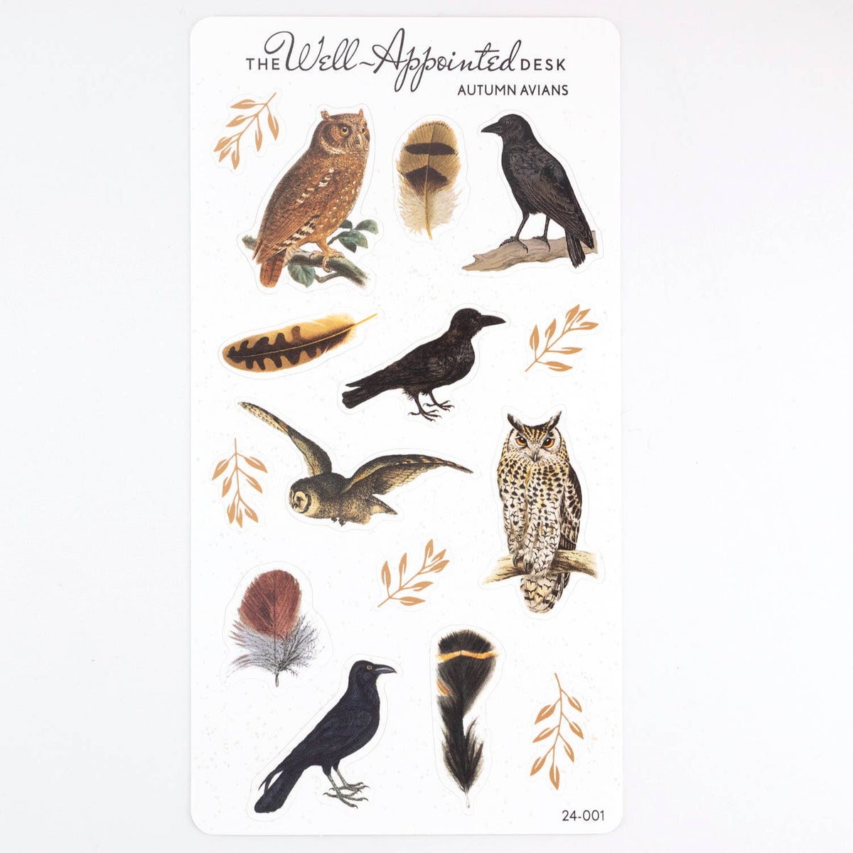 Autumnal Avians Sticker Sheet