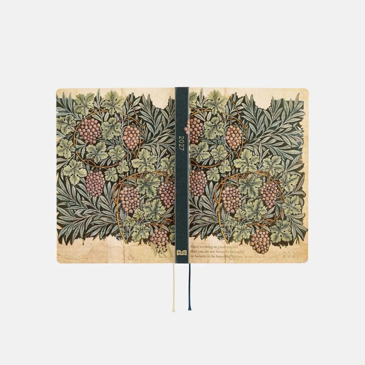Hobonichi Techo A5 HON 2027 -  V&A Series: Vine