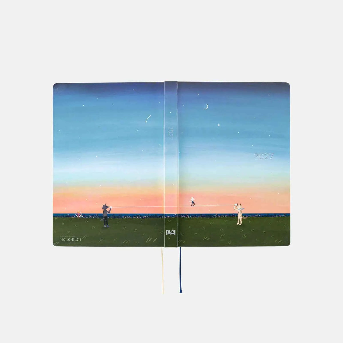 Hobonichi Techo A5 HON 2027 -  Hiroko Kubota: String Telephone Until the Moon is Full