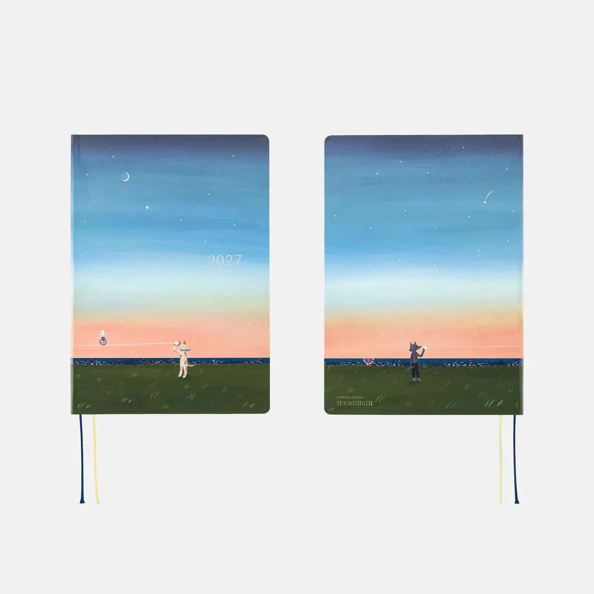Hobonichi Techo A5 HON 2027 -  Hiroko Kubota: String Telephone Until the Moon is Full