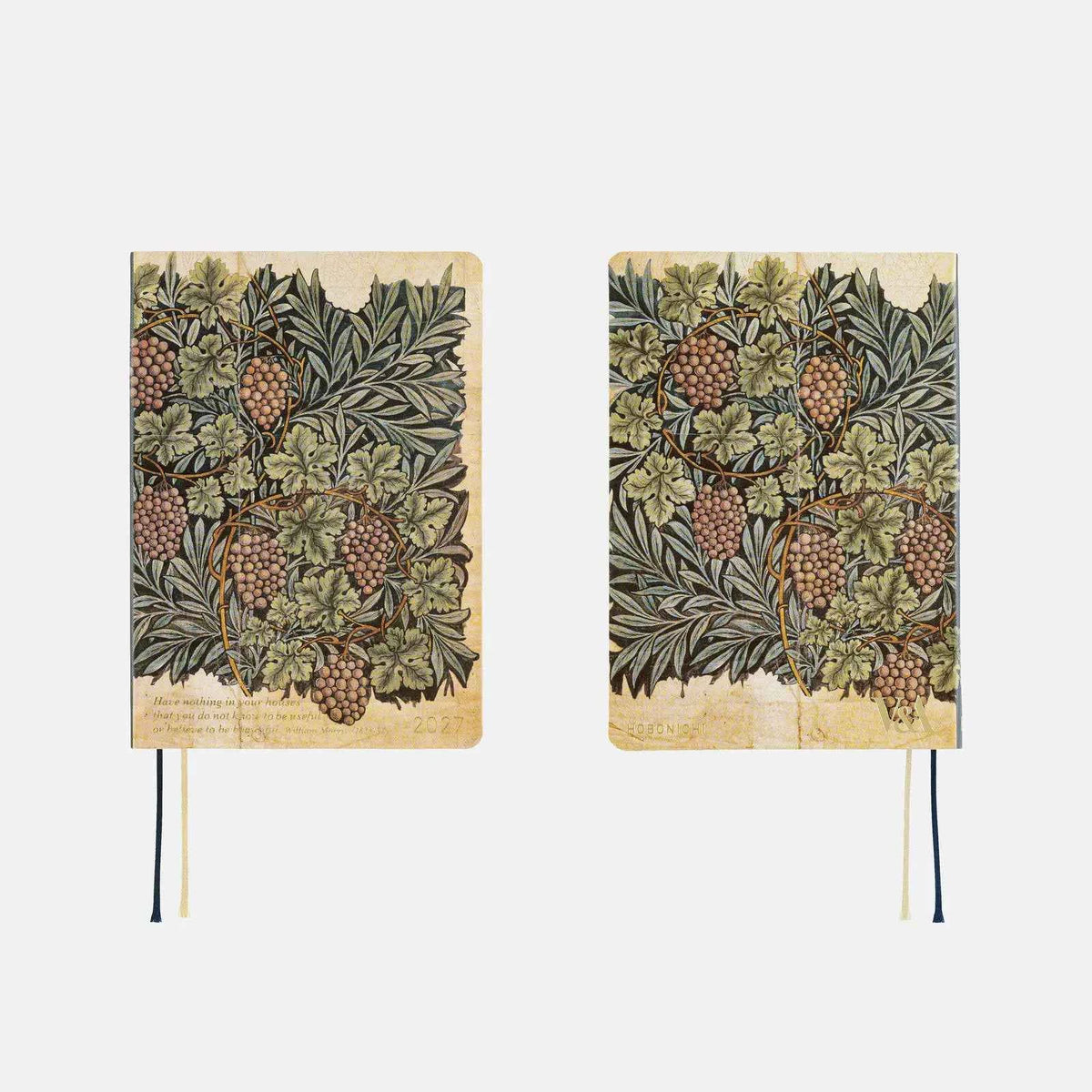 Hobonichi Techo A6 HON 2027 -  V&A Series: Vine